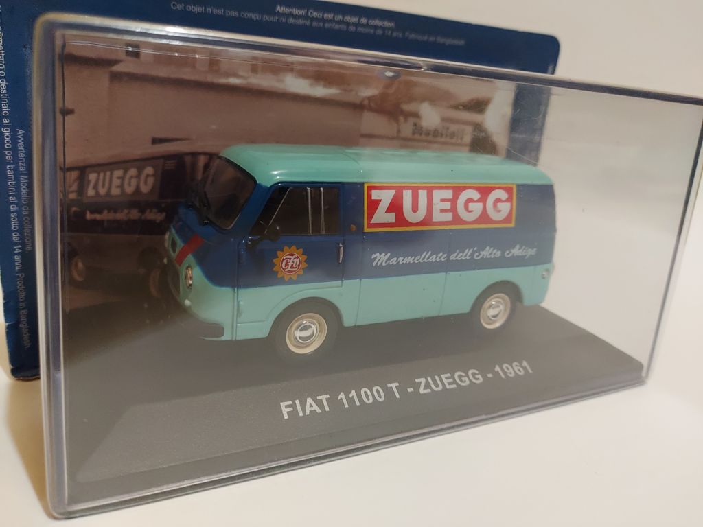 Altaya 1:43 Fiat 1100 T "Zuegg"  (1961) - фото фото фото 1