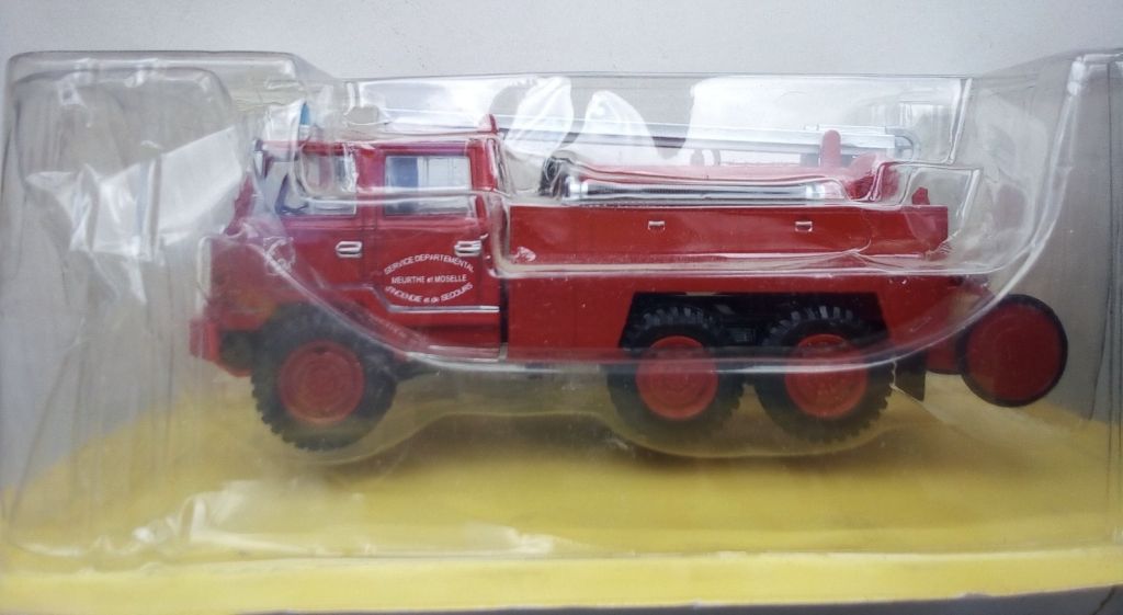 Berliet FF 6x6 FTP 1:43 fire truck - фото фото фото 0