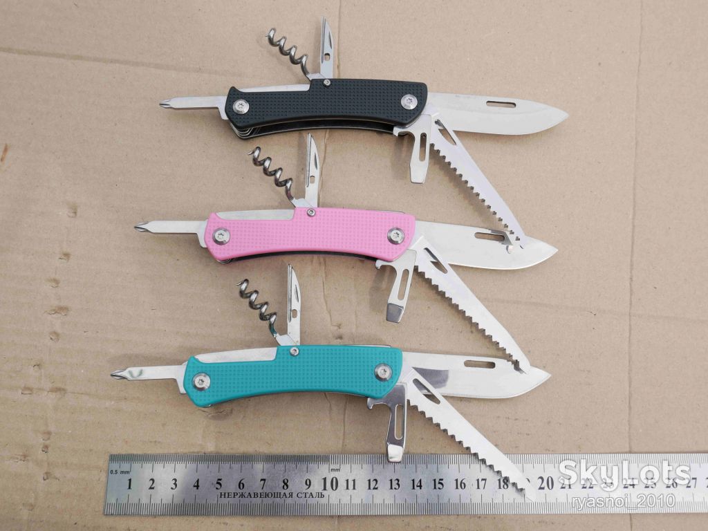 FREETIGER Multifunction Multi-Tool, Blue glass fiber, 440, Outdoor, EDC - фото фото фото 14