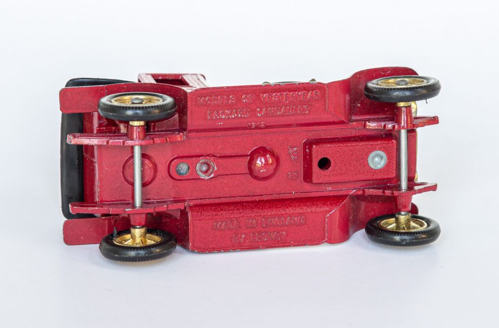 1:50 PACKARD LANDAULET 1912, MATCHBOX Y-11 1960' - фото фото фото 5