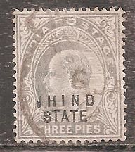 Бр.Индия   (Штат Джинд) 1903 Sc.67 гаш. - фото фото фото 0