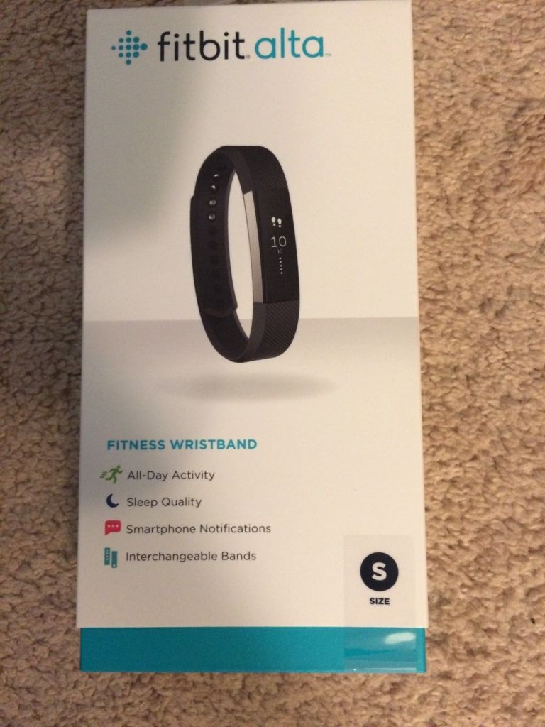 Спорт  часы-браслет Фитнес-трекер Fitbit Alta Black Small (FB406BKS) - фото фото фото 0