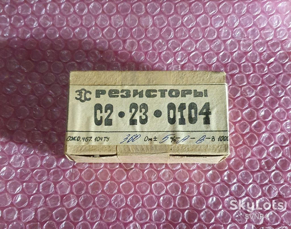 360 Ом.  0,104Вт.  10шт - фото фото фото 1