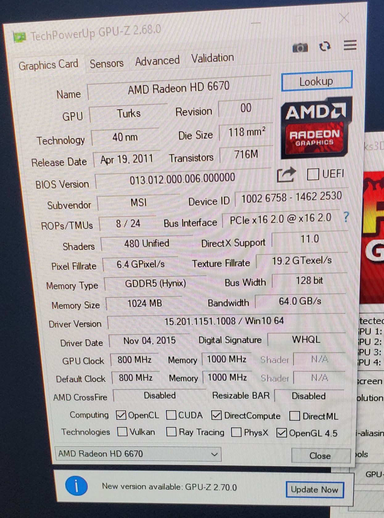 Видеокарта MSI Hd6670 1gb ddr5 - фото фото фото 7
