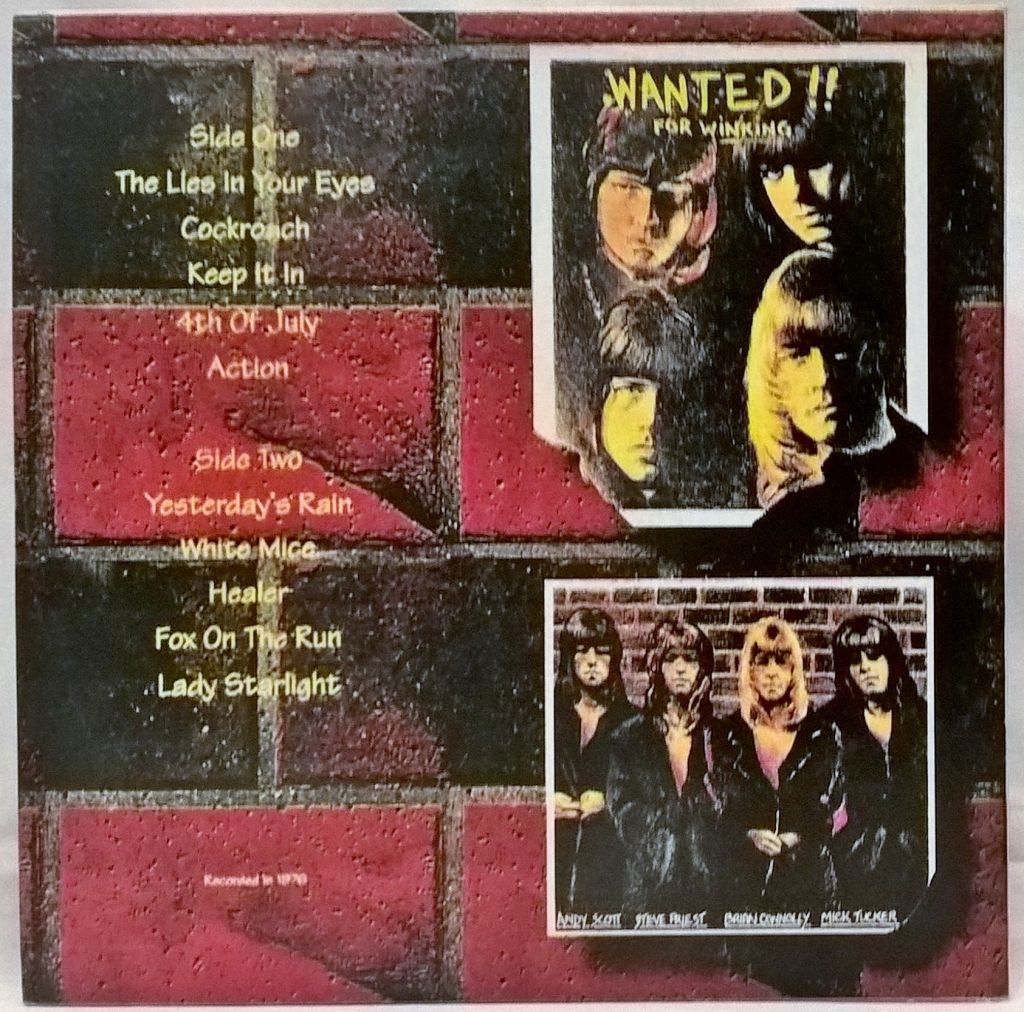 Sweet - Give Us A Wink! - 1976.   (LP). 12. Vinyl. Пластинка - фото фото фото 1