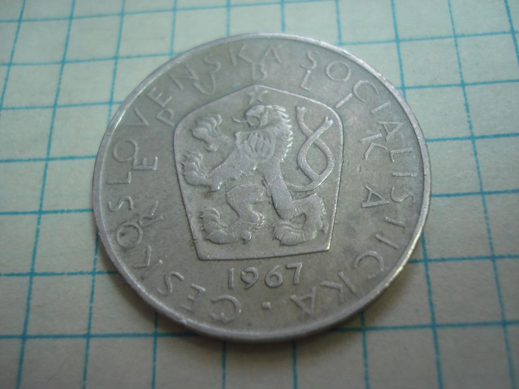 5крон 1967 Чехословаччина - фото фото фото 0