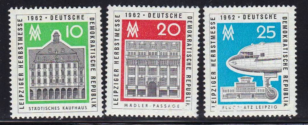 Транспорт. Авиация. ГДР 1962 г MNH - - фото фото фото 0