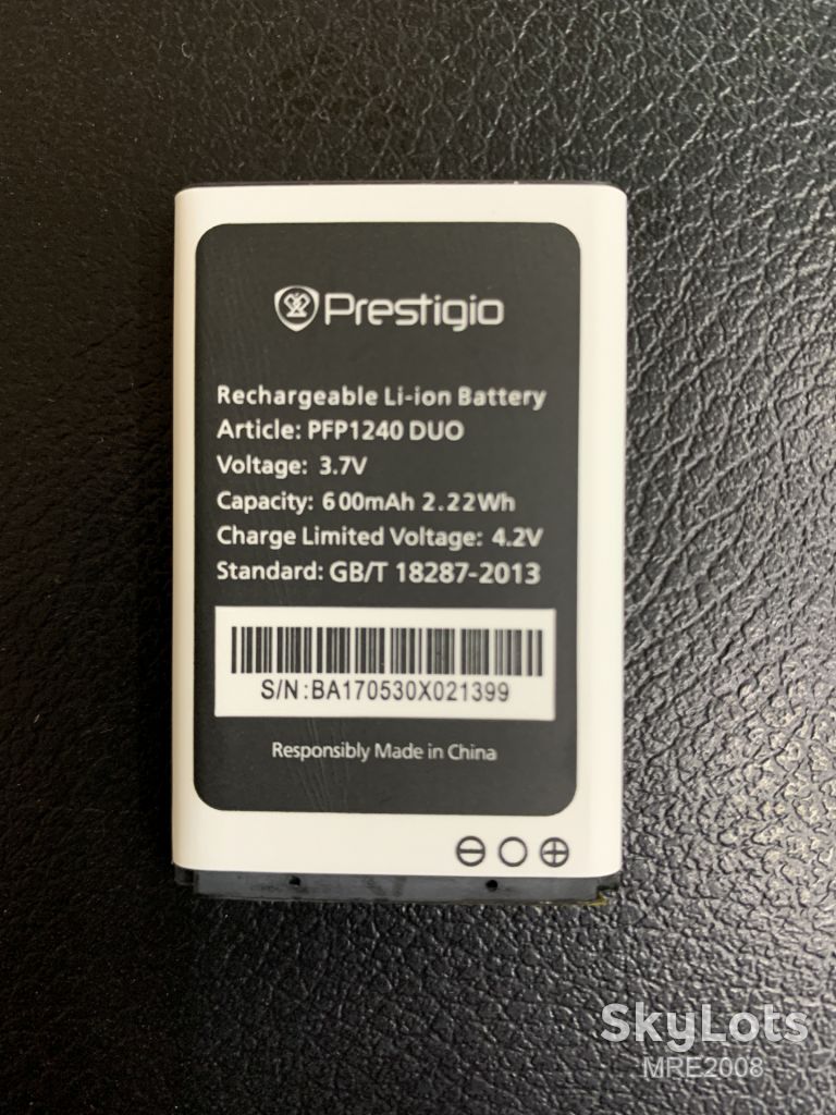 SALE АКБ PFP1240 Prestigio Wize C1 600 mAh AAAA - фото фото фото 0