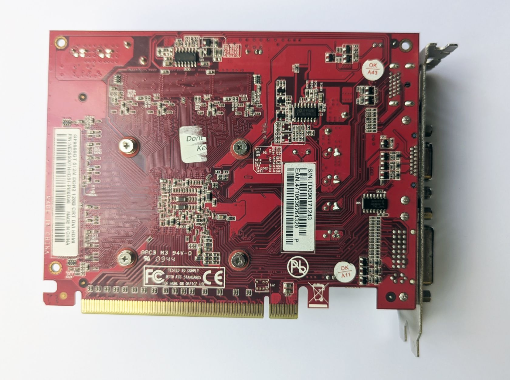 Відеокарта GeForce 9500GT 512M DDR2 128B CRT DVI HDMI - фото фото фото 2