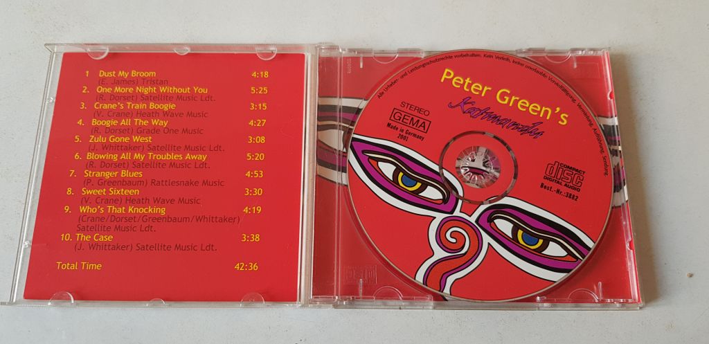 Peter Green's Katmandu CD фірмовий - фото фото фото 2