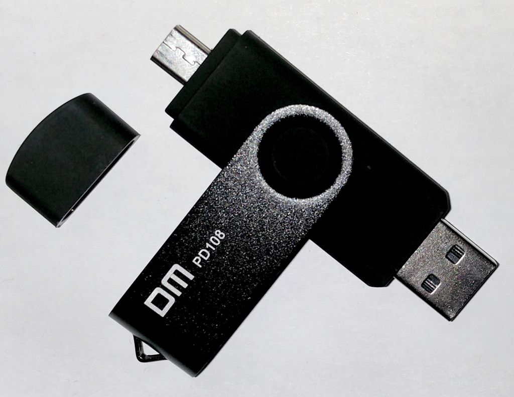 DM PD108 OTG USB 2.0 16GB флешнакопитель! original! - фото фото фото 1