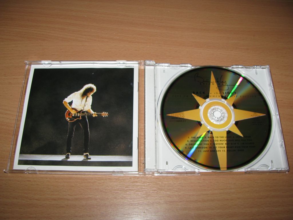 BRIAN MAY - Back To The Light    (1993 Parlophone, 1st press, UK) - фото фото фото 1