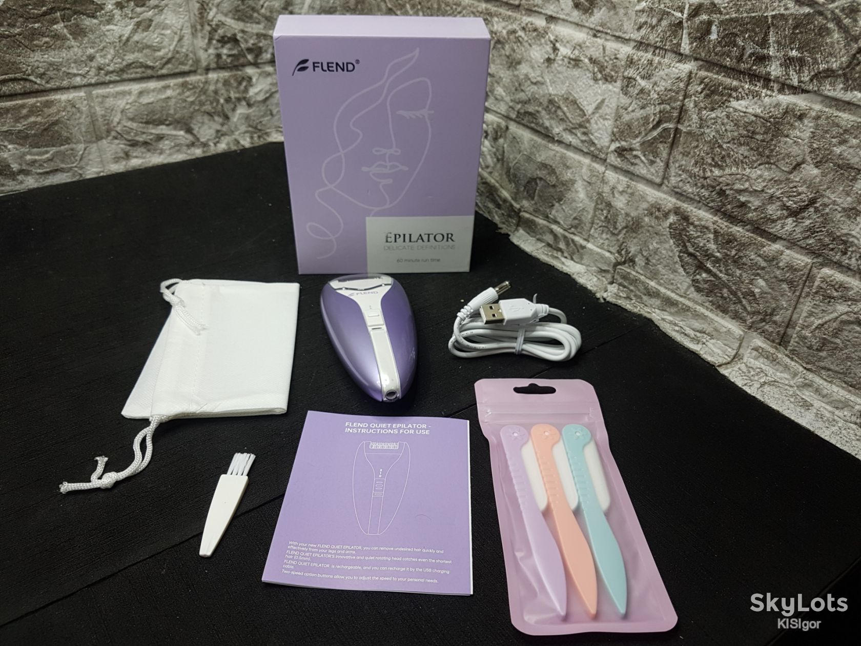 Епілятор Flend  (Flend Quiet Epilator / Silent Epilator) *81090 - фото фото фото 4