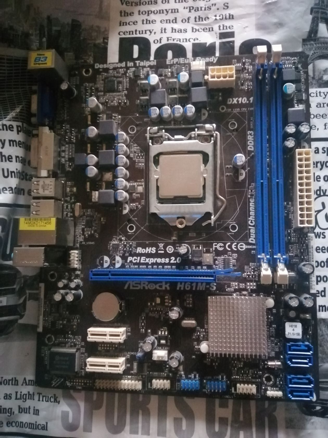 ASRock H16M-S + Core i3-2120 3,3GHz - фото фото фото 0