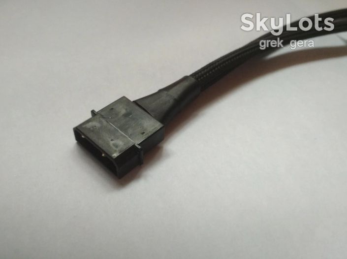 Кабель питания 4 Pin IDE Molex to 2 SATA - фото фото фото 1