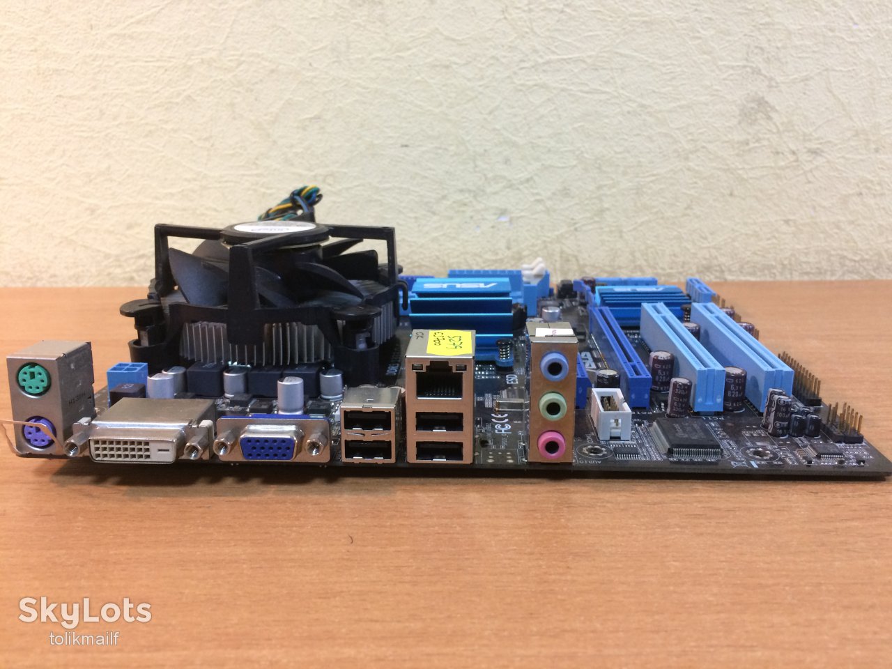 Материнская плата Asus P5G41T-M LE + E8400 + вентилятор - фото фото фото 0