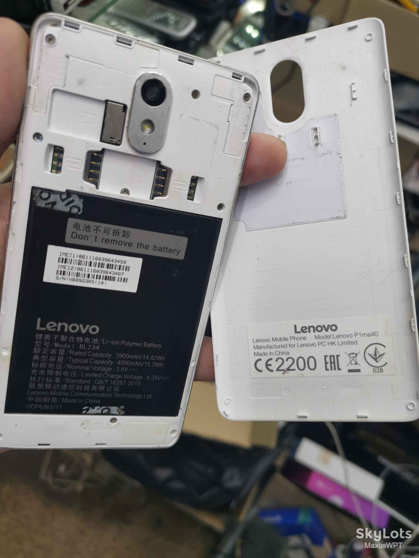#212 Sklad Lenovo VIBE P1MA40 White - фото фото фото 4