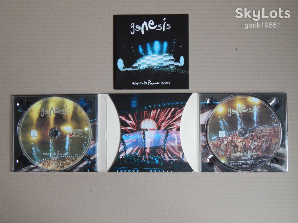 Genesis ‎– When In Rome 2007 ( 2 × DVD, Unofficial Release, Digipak) - фото фото фото 3