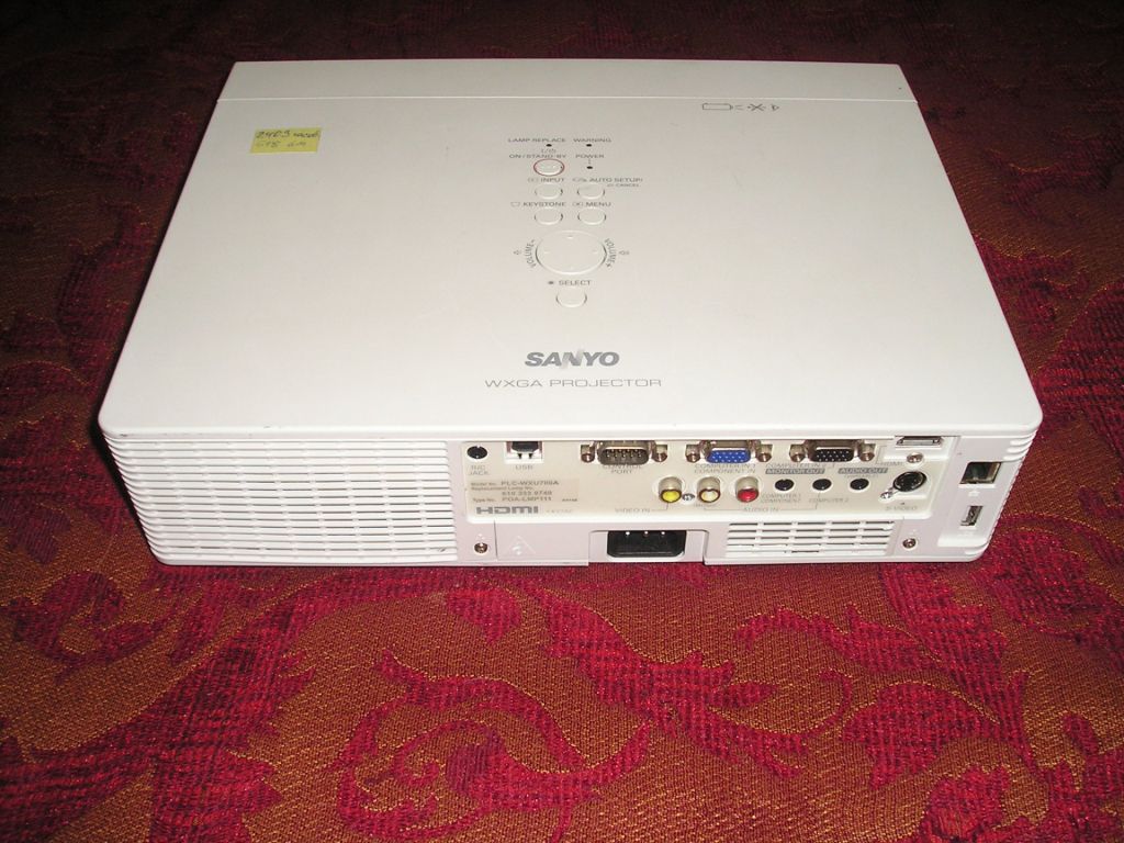 Японский 3LCD проектор Sanyo PLC-WXU700A  1280*800 - фото фото фото 3