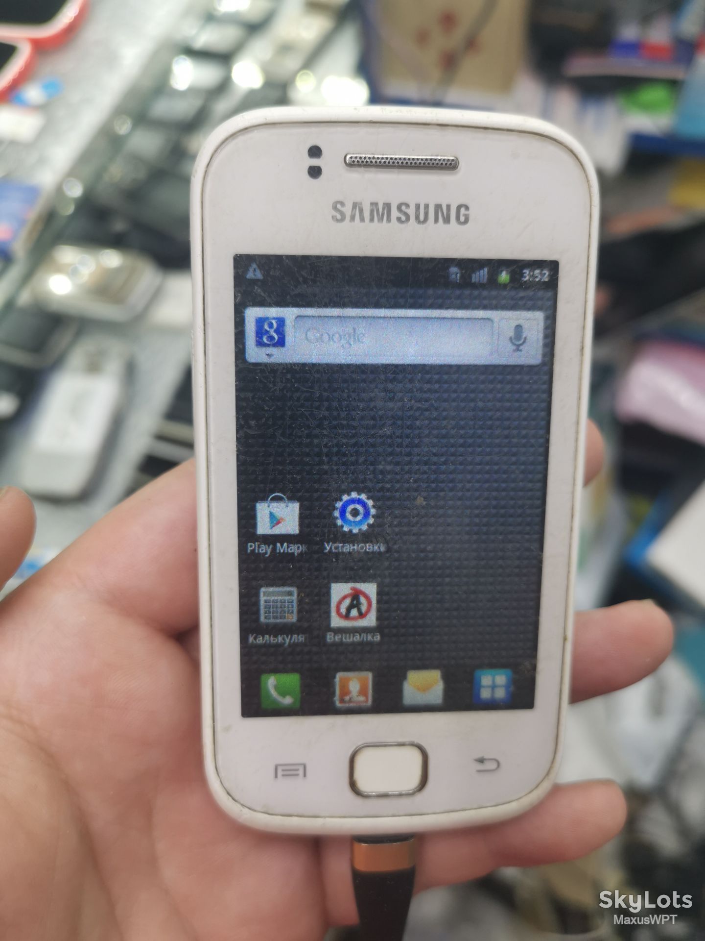 #1243 Sklad Samsung 5660 white Gio - фото фото фото 0