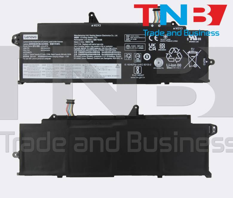 Батарея LENOVO L21L4P73 4ICP5/67/67 15.36V 3711mAh ОРИГИНАЛ - фото фото фото 0