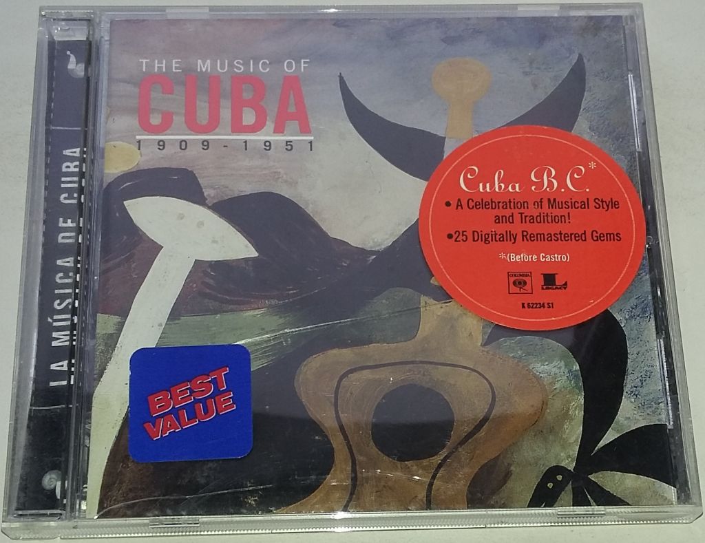 VARIOUS  The Music Of Cuba 1909 - 1951 CD US - фото фото фото 0