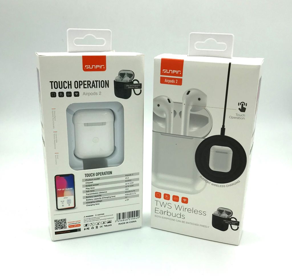 Наушники SUNPIN Bluetooth Airpods 2 - фото фото фото 0