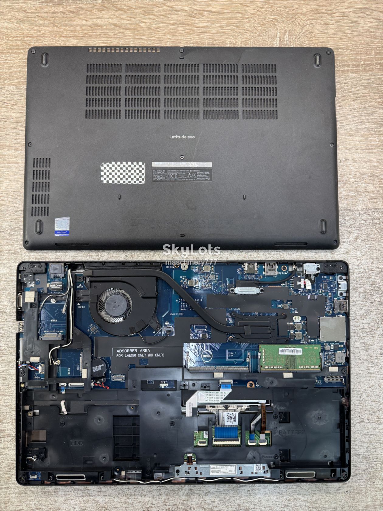 Dell Latitude E5590-intel core i5-7gen-4gb ram ddr4-№ss292 - фото фото фото 4