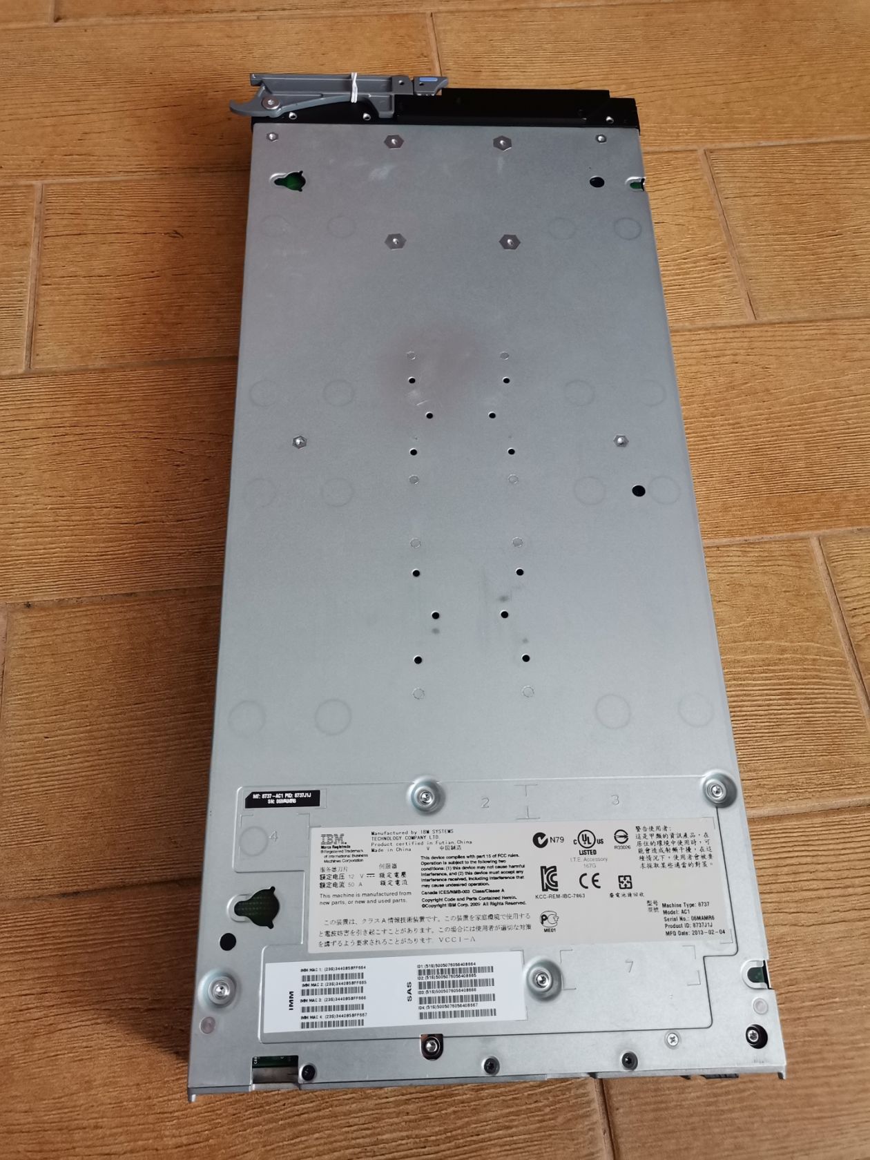 Сервер IBM Flex System x240 IBM 8737- AC1 8737J1J N28270W 81Y4322 - фото фото фото 10