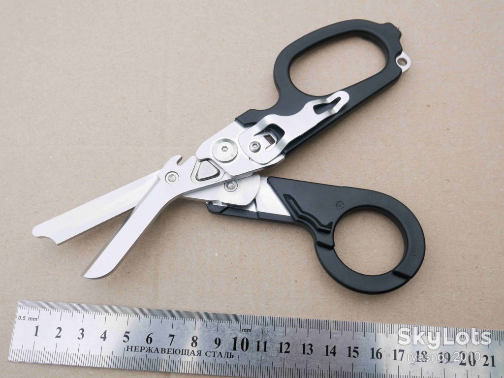 Мультитул-ножиці Leatherman Raptor, Replica, BLACK, Outdoor, Tactical, EDC, Button lock - фото фото фото 2