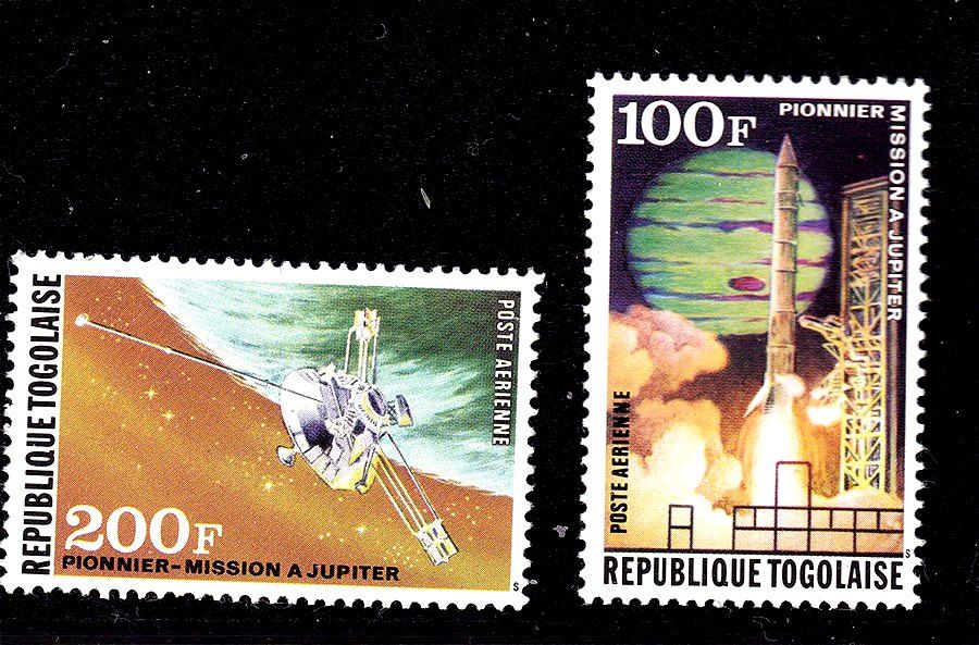 Космос . Того 194 г    MNH  - блок + марки - фото фото фото 0