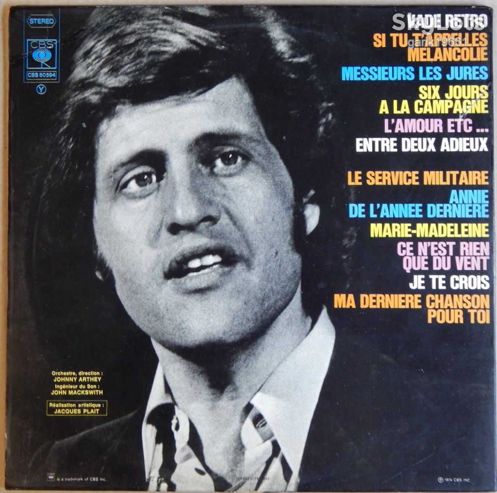 Joe Dassin – Joe Dassin  (CBS – CBS 80594, Holland) EX+/EX+ - фото фото фото 1