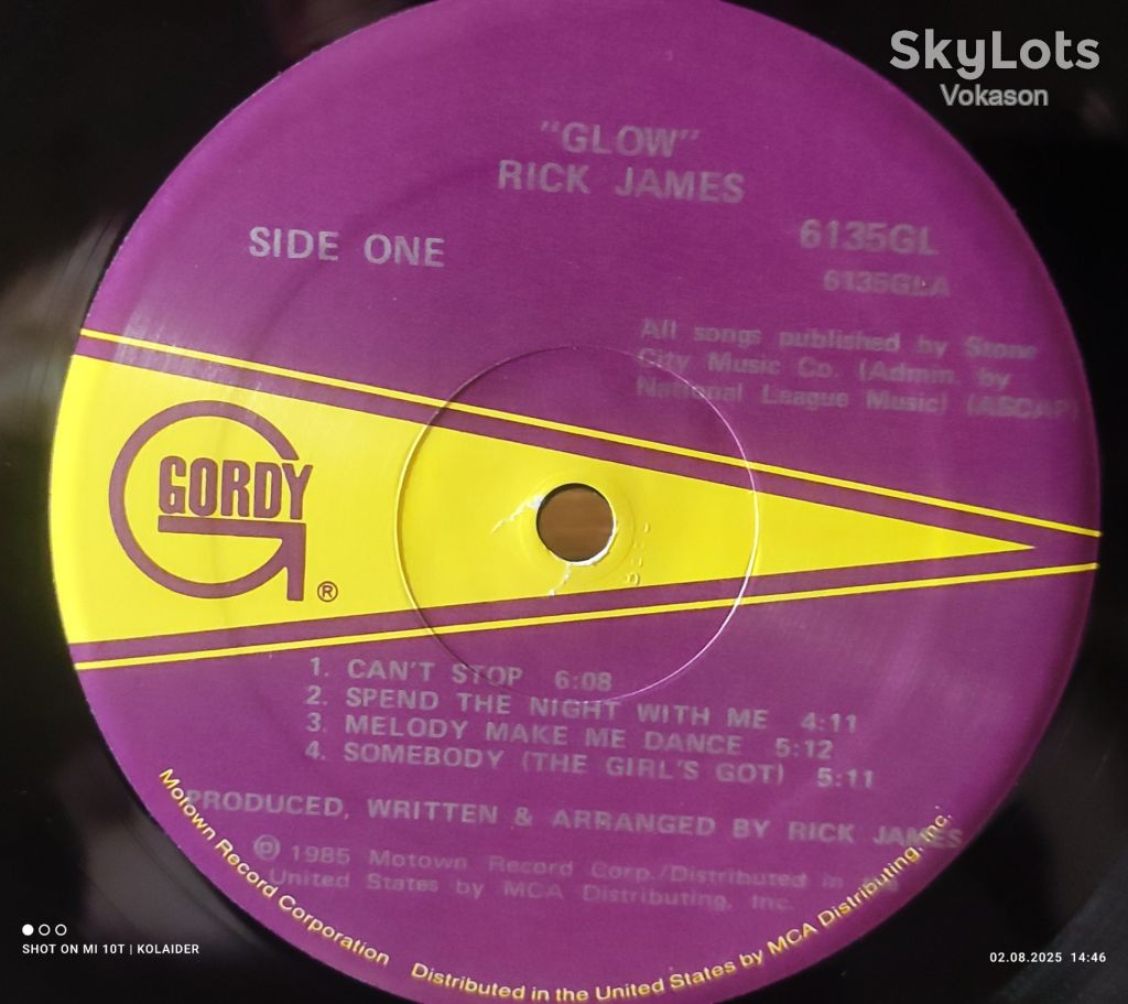 Rick James-Glow 1985  (USA)  NM/EX - фото фото фото 3
