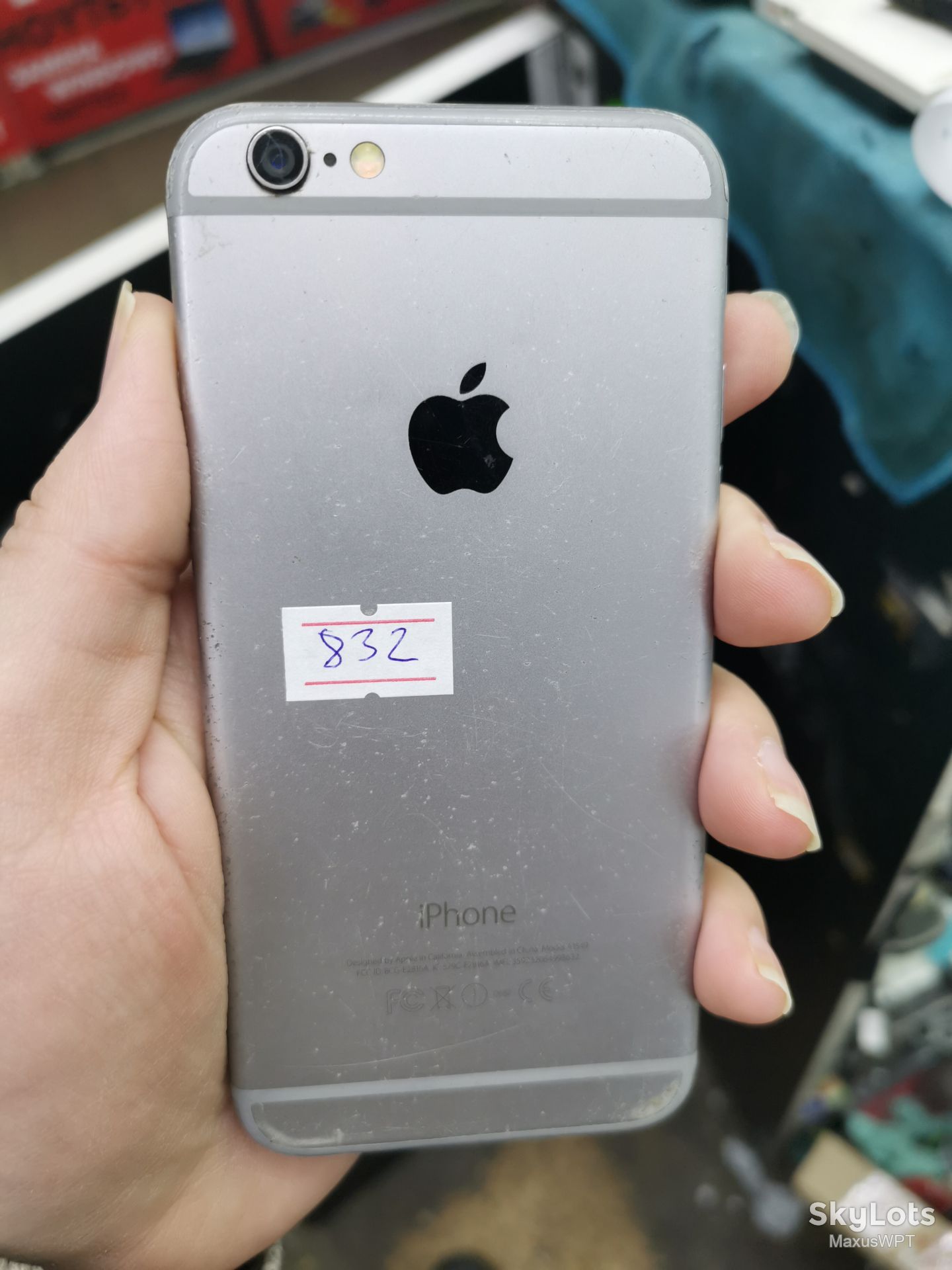#832 Apple iphone 6 silver - фото фото фото 1