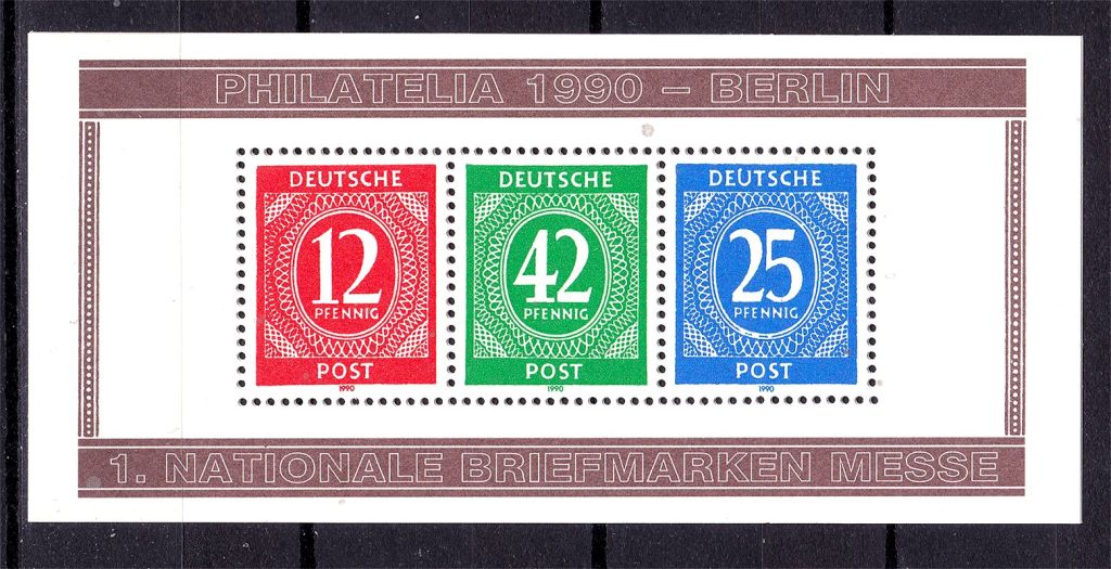 Германия  1990 г  MNH  - блок - фото фото фото 0