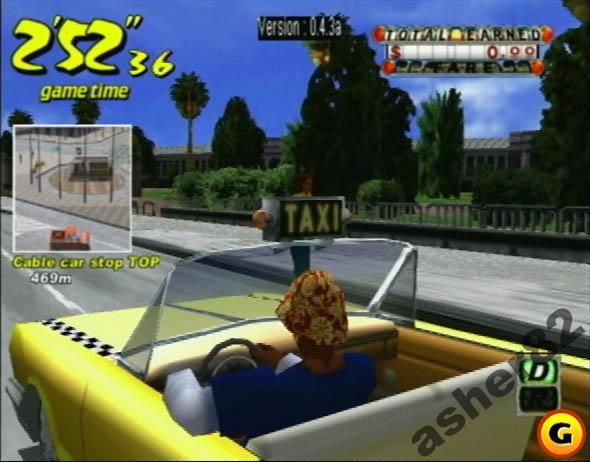 Игра на PS2 "Crazy Taxi"        (PAL) - фото фото фото 2