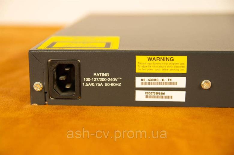 Комутатор, маршрутизатор, Cisco, Catalyst, 3500, WS-C3508G-XL-EN - фото фото фото 4
