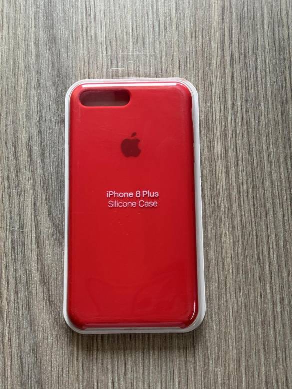 Чохол Silicone Case для Apple iPhone 7+/8 Plus Red - фото фото фото 1