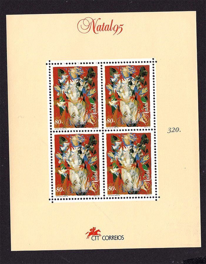 ZM Португалия 1995 г  MNH - блок - Рождество - фото фото фото 0