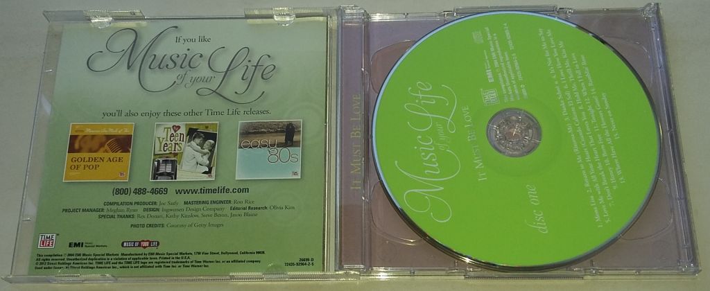 VARIOUS Music Of Your Life: It Must Be Love 2CD US - фото фото фото 1