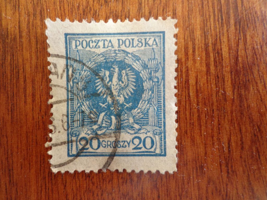 Польша,1924, герб, гаш. - фото фото фото 0