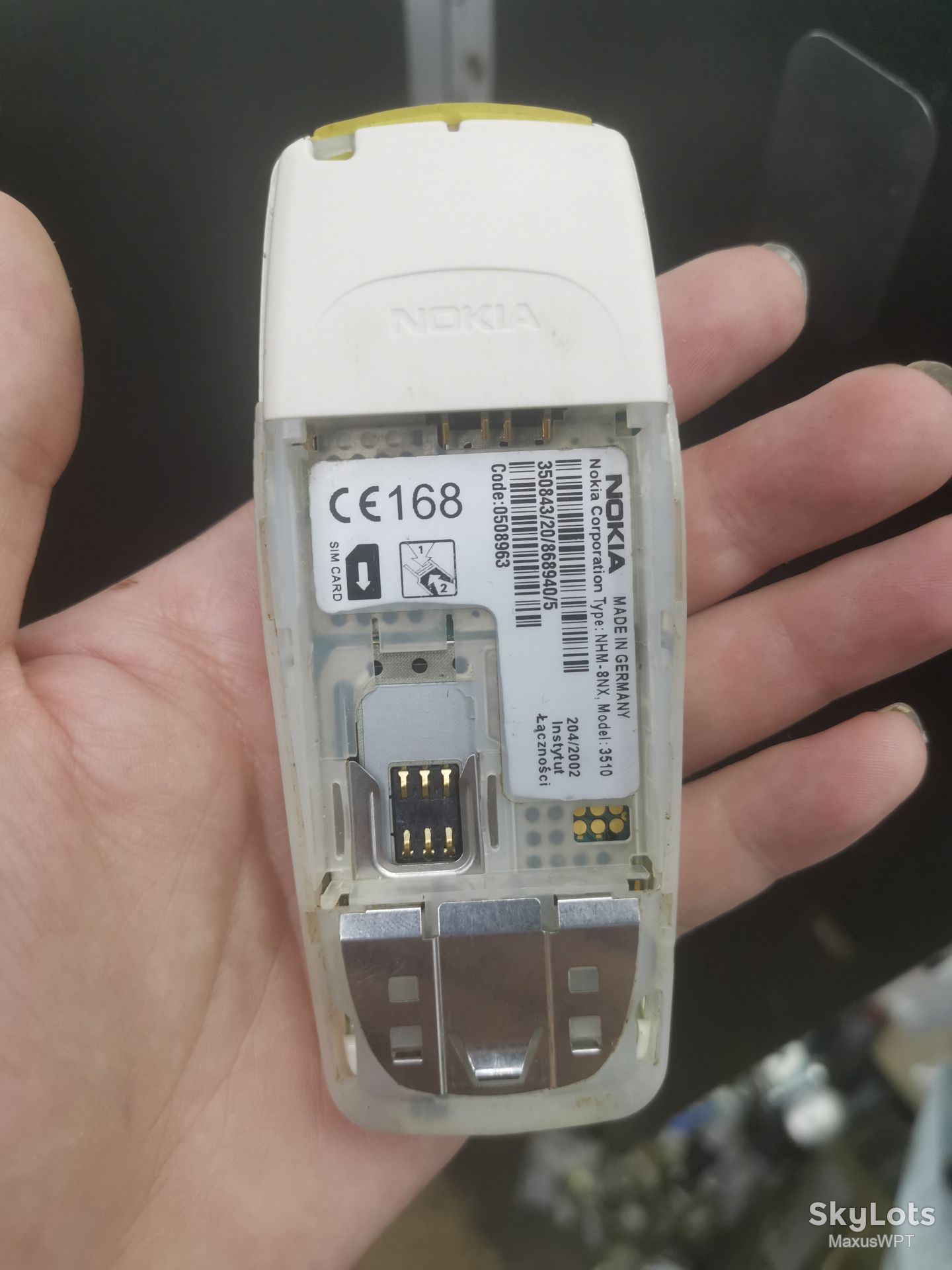 #846 Sklad Nokia 3510 white - фото фото фото 1