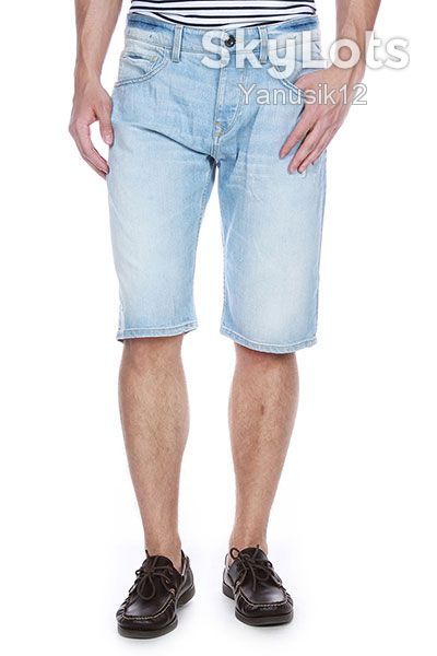 Стильные джинсовые мужские шорты, бриджи Denim Co - фото фото фото 0