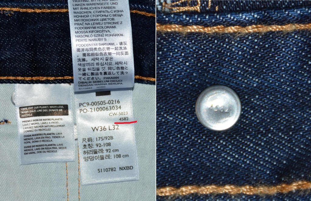 Джинси Levis 505 Regular Fit  Rinse original, нові - фото фото фото 12