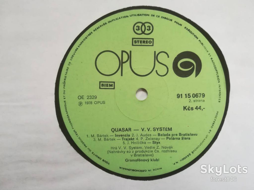 Quasar-V. V. System-Ex.-Чехословакия - фото фото фото 3