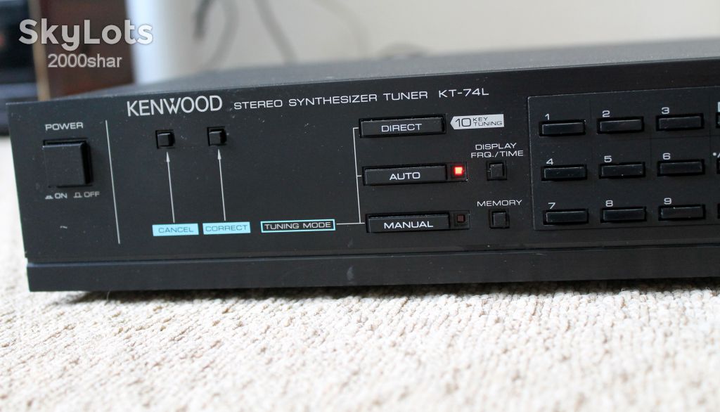 Тюнер KENWOOD KT-74L - фото фото фото 1