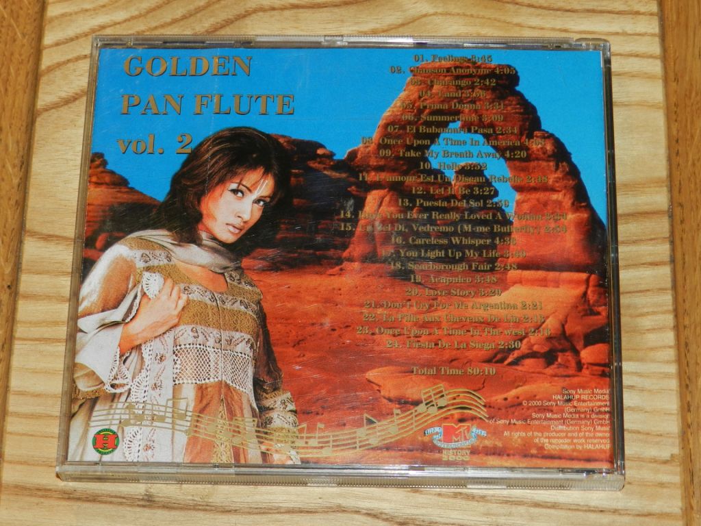 CD   Golden Panflute -vol.2 - фото фото фото 3