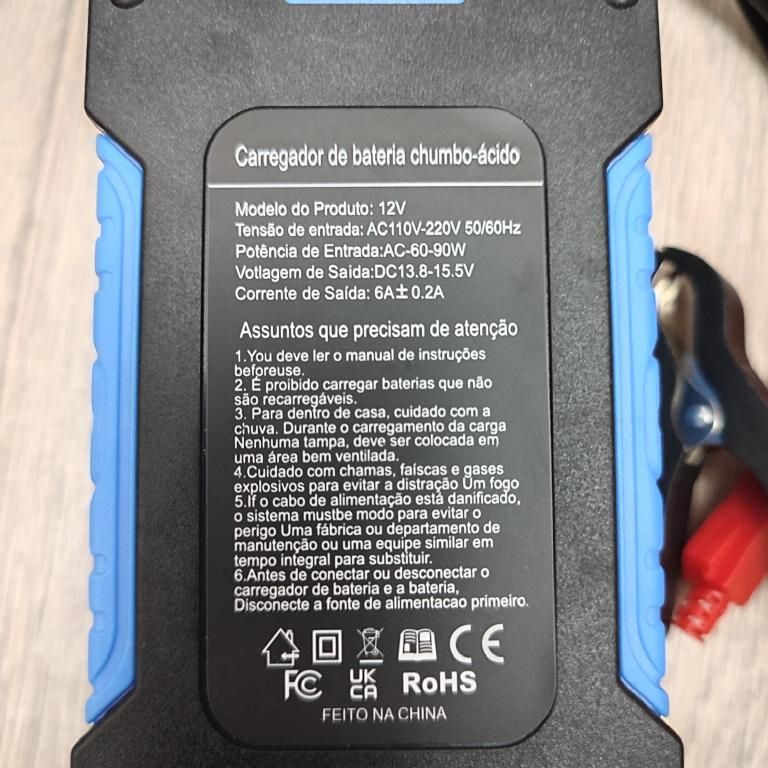 Інтелектуальний зарядний пристрій для акумулятора 12V 6A - фото фото фото 5