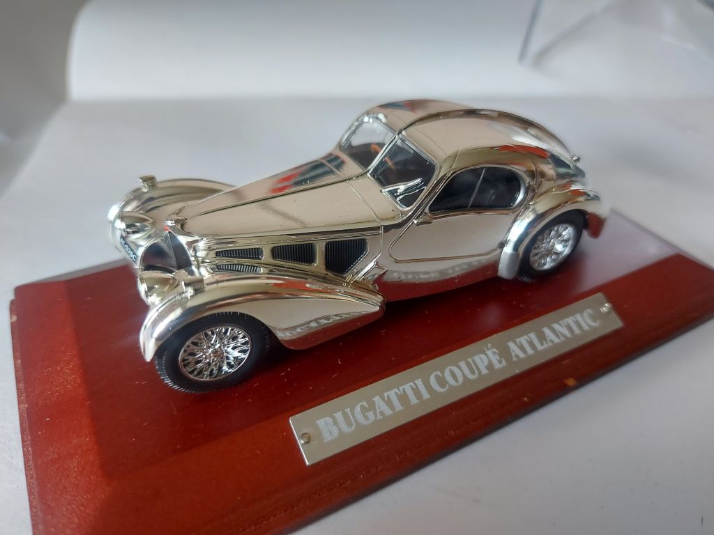 Bugatti Coupe Atlantic 1/43 Atlas SILVER! - фото фото фото 3