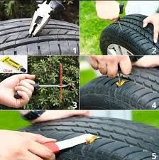 //-НАБІР для РЕМОНТУ ПРОКОЛІВ БЕЗКАМЕРНИХ ШИН Tubeless tyre repair kit -// - фото фото фото 6